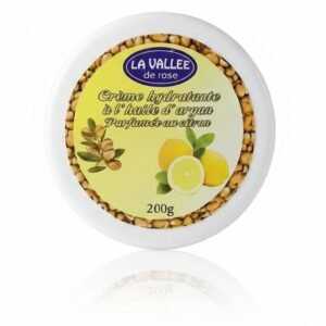 Crème hydratante à l’huile d’argan – parfum citron
